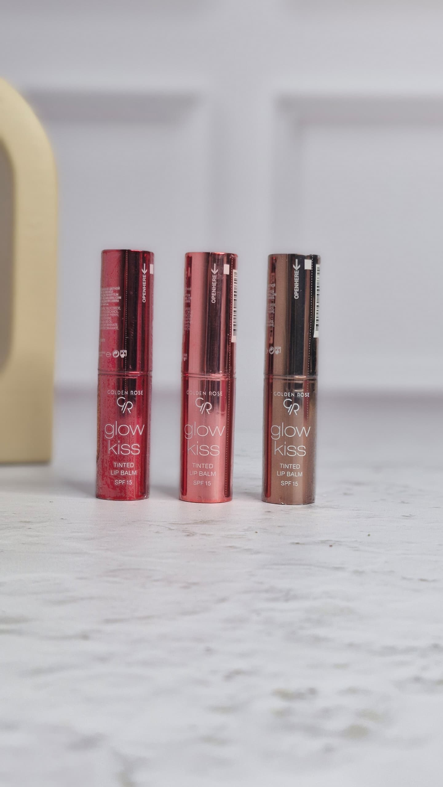 تینت جامد گلدن (تینت بالم) - Glow Kiss دارای SPF 15 اورجینال - وارداتی