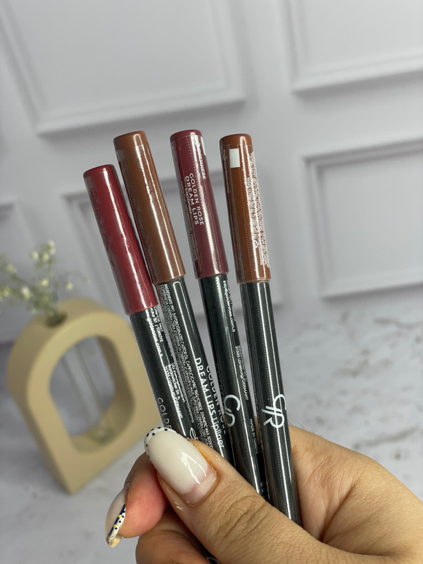 خط لب گلدن مدل DREAM LIPS با بافت نرم و مخملی-اورجینال