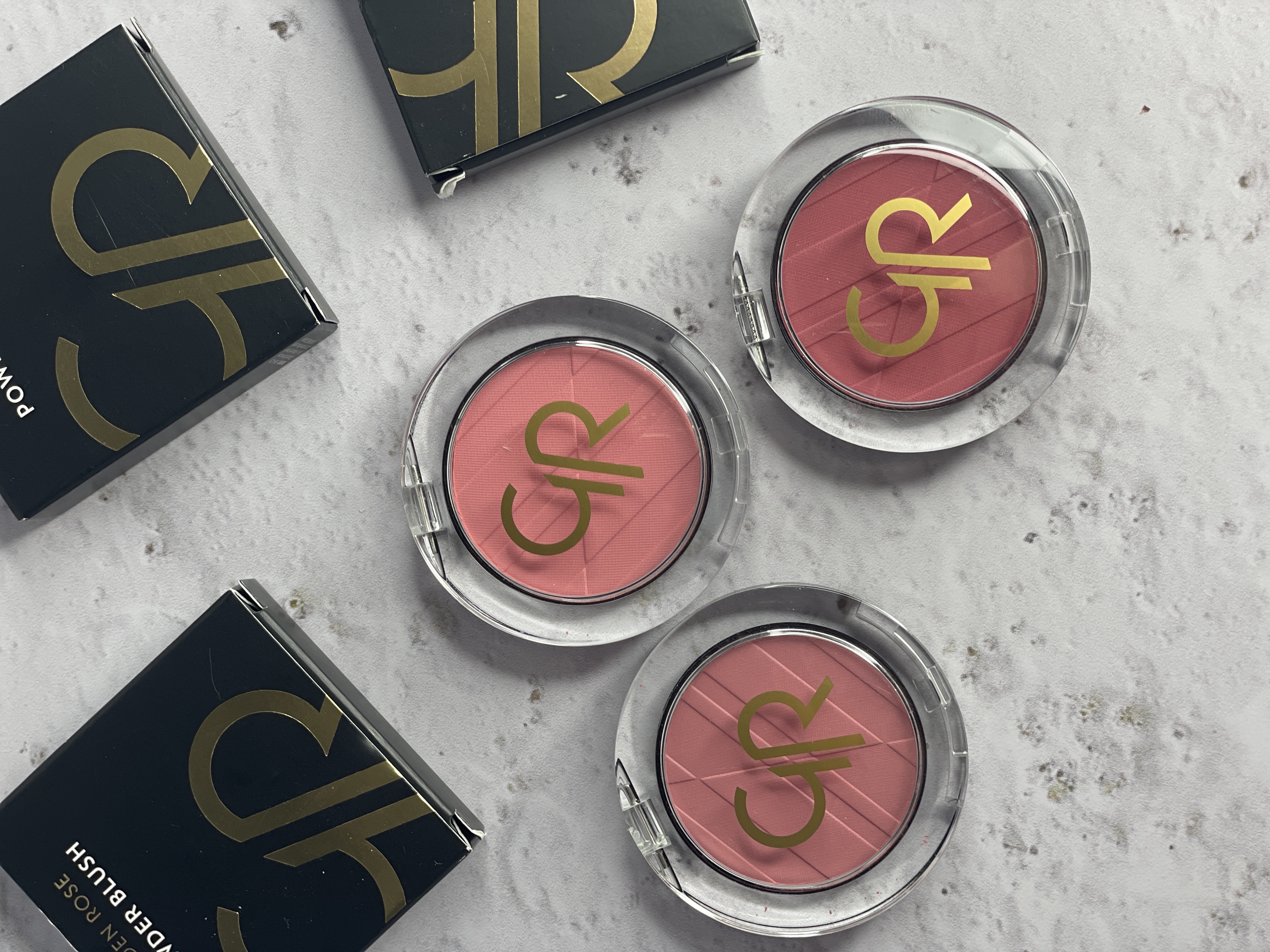 رژگونه پودری گلدن مدل   POWDER BLUSH