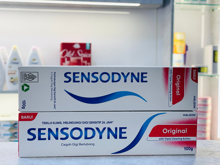 خمیردندان سنسوداین مدل اورجینال Sensodyne Original 100g