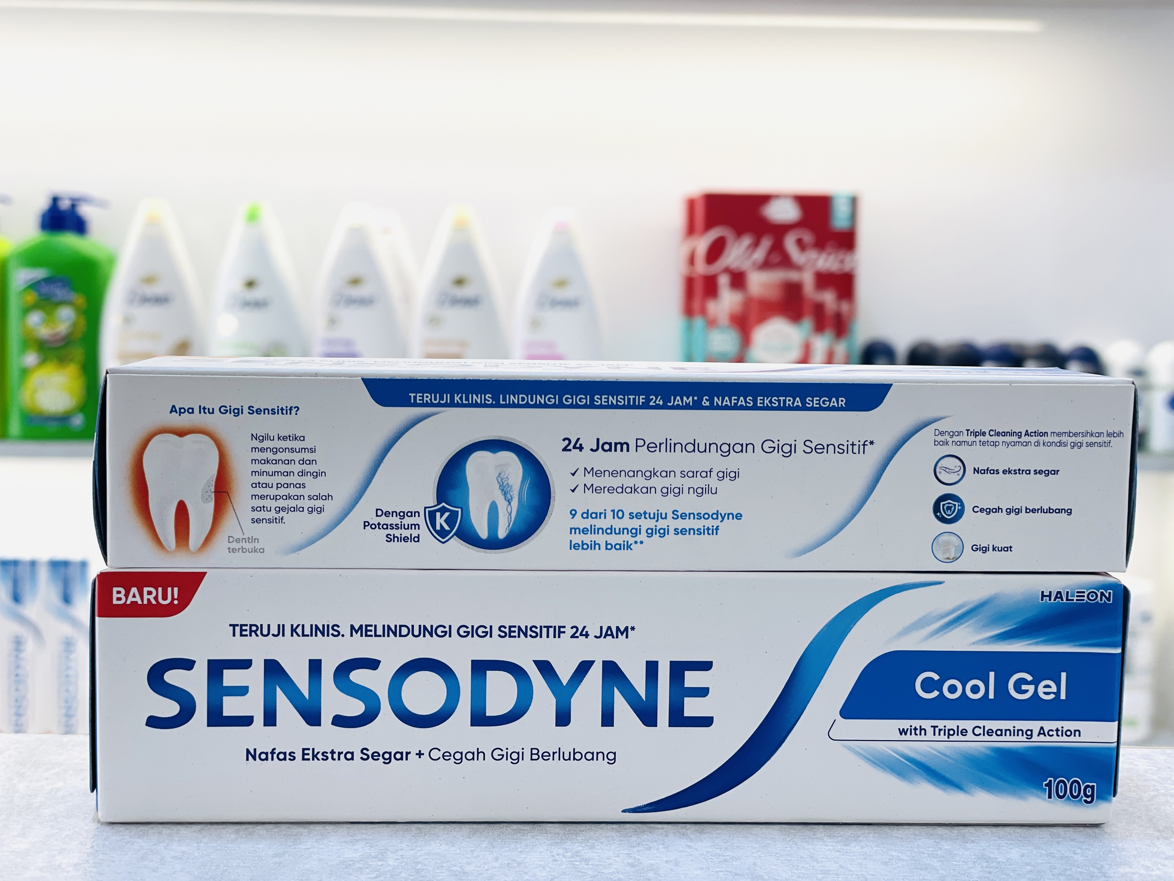 خمیردندان سنسوداین مدل Cool Gel – حجم ۱۰۰ گرم