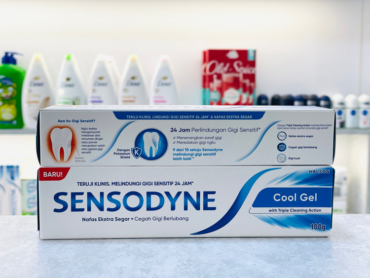 خمیردندان سنسوداین مدل Cool Gel – حجم ۱۰۰ گرم